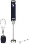 Magiccos Immersion Stick Hand Blender - 9 Speeds Contorl, Slim Stick Blender Wand, 350W DC Motor, For Shakes and Smoothies, Puree Baby Food & Soup, Whisk & Milk Frother Attachments(Blue)