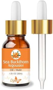 Crysalis Sea Buckthorn (Hippophae Rhamnoides L) Oil |100% Pure & Natural Undiluted Essential Organic/Cold Pressed Oil Renew Skin & Promotes Elasticity,Reduces Dark Spot in Rough and Flaky Skin