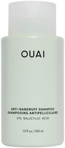 OUAI Anti Dandruff Shampoo - Soothing Salicylic Acid Shampoo for Flaky, Dry and Itchy Scalp - Reduces Itching, Redness and Irritation - Sulfate Free Scalp Care (10 Fl Oz)