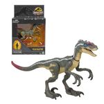 Mattel Jurassic World D Jurassic Park III Dinosaur Figure Male Velociraptor Hammond Collection, Premium Authentic 3.75 Inch Tall Scale 14 Articulated Joints, HLT49