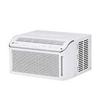 GE Profile Ultra Quiet Window Air Conditioner 8,100 BTU, WiFi Enabled Energy Efficient for Medium Rooms, Easy Installation with Included Kit, 8K Window AC Unit, Energy Star, White