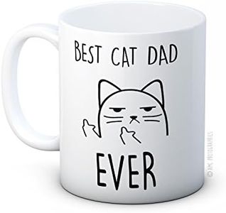 mug-tastic Best Cat Dad Ever - caffè di Ceramica di Alta qualità Tazza