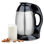 Tribest SoyaBella Milk Maker & Coffee Grinder Conversion, Make Homemade Plant Based Milks, 200W, Stainless Steel/Black