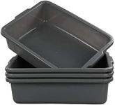 Eagrye 4-Pack Bus Tubs, Commercial 