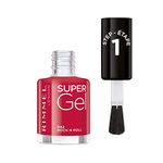 Rimmel London Super Gel Nail Polish, 42 Rock n Roll, 12 ml, Packaging May Vary