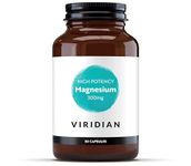 Viridian - High Potency Magnesium 300mg 30 Capsules| Vegan Formula | Supports Energy, Reduces Tiredness & Fatigue | No Artificial Fillers, Ethically Sourced