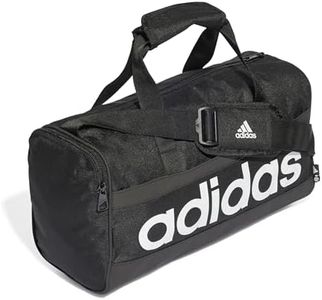 Adidas Bolsa de gimnasio unisex HT4744 Linear Duf XS, color negro y blanco NS