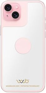 WAVEBLOCK EMF Blocker for Cell Phone - Made for iPhone 15 Plus - The Only Patented, Real Scientifically Backed, Lab-Tested 5G-Shield Sticker to Protect You & Your Loved Ones - USA Made White