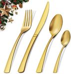 Cutlery Set, BEWOS 16-Piece Matt Go