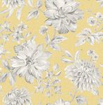 CROWN M1550 Lucia Yellow Wallpaper