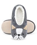 DICUIRD Womens Cozy&Warm Animal Slipper Socks with Grippers-House Socks