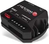 Stetsom IR 160.2 RCA 2 Ohms Compact Digital Multi-Channel Amplifier, IRON LINE, 160 Watts RMS 160x2, 2Ω Stable, Digital Car Audio Amp, Full-Range Sound Quality, Crossover, Factory Player Audio Adapter