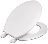 Centoco 1200-001 Round Plastic Toilet Seat, Standard Economy Model, Light Weight Residential, White