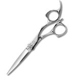 Saki Shears Grand Master Professional Hair Cutting Scissors - 6" Length - VG10 Japanese Steel Razor Edge Barber Scissors for Men and Women