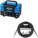 JOYO BLUEJAY Tube Amp Head Bundle with CM-04 Mono Instrument Cable Straight-to-Straight