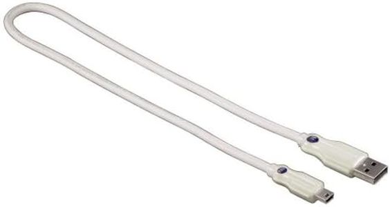 Monster Cable 00120708 - Cable USB (USB A, Mini-USB B, 0,91m) Color Blanco