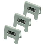 Ikea KUPONG Mini Digital Bedside Basic Alarm Clocks, Light Green, 4x6cm, 303.587.81 - Set of 3