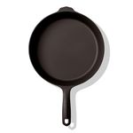 Field Company Medium Cast Iron Skillet – 10.25-Inch Pre-Seasoned Pan for 2–4 Servings, Lighter & Smooth, Made in USA