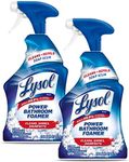 Lysol Power Bathroom Foamer Spray, 22 Fl Oz (Pack of 2)