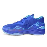 Nivia Warrior 2.0 Basketball Shoes for Men, Soft Cushion EVA Inner Insole, Indoor & Outdoor Court Shoes, Ultimate Comfort, Lightweight Flexibility, Reliable Grip Size-UK09(RoyalBlue)