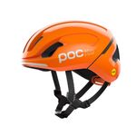 POC POCito Omne MIPS Bike Helmet for Kids for perfect protection and reflective details, Fluorescent Orange