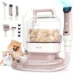 FYA Gd.Edi Dog Grooming Kit for Shedding with 3.2L Large Dust Cup, Pet Grooming Vacuum with 5 Proffesional Tools for Sheldding & Cleaning, 3 Mode Powerful Suction, Suitable for Dogs and Cats