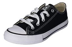 Converse Kids Chuck Taylor All Star Low Top Canvas Black Sneakers | 13 UK