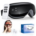 RENPHO Eyeris 1 - Eye Massager with Remote, Heat, Compression, Bluetooth, Heated Eye Massager Mask, Eye Care Device for Eye Relief, Improve Sleep, Gifts for Women Men