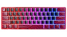 Clutch Chairz Ghost K1 Wireless Gaming Keyboard |RGB Gaming Mechanical Keyboard |Quick and Quiet Typing |Dedicated Media Keys |Multi-Device