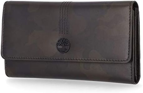 Timberland Portefeuille en Cuir pour Femme avec Rabat RFID – Camouflage