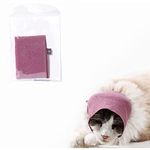 Dog Ear Cover for Anxiety Relief, Dog Calming Hood for Grooming and Bath Drying, Pet Cats and Dogs Ear Protector (Small)