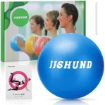 jjshund Pilates Ball, 9 Inch Small Exercise Ball Mini Yoga Ball with Exercise Guide, Soft Workout Ball for Home Gym Yoga, Pilates, Core Training, Workout, Balance, Stability