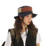 PALAY Polyester Bucket Hat For Women Fashion Sun Hats For Women Summer Fishsing Beach Hat With Chin Cord Foldable Quick Dry Lightweight Bucket Hat For Camping Hiking Cycling, Free Size