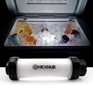 Hexnub Cooler Box Light - Waterproof LED Flashlight for Ice Chests and Coolers for Boat Owners and Outdoor Events - Fits YETI, RTIC, ORCA, Igloo, Coleman, and More