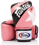 Fairtex BGV1 Muay Thai Boxing Training Sparring Gloves (Nation Pink, 16 oz)