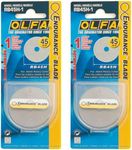 2 Pack of 45mm Endurance Blades for OLFA Rotary Cutters