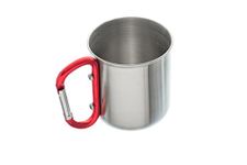 SE Stainless Steel Travel Mug with Carabiner Handle - OD-SC301S