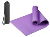 Bikauaa 4mm, EVA Material, Anti-Slip, Eco Friendly | Workout, Exercise, Gym, Yoga Mat with Carry Bag for Home Gym & Outdoor, Fitness Workout for Men & Women