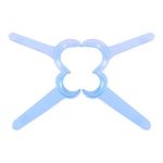 SUPVOX 8 Piece Cheek Holder Mouth Opener T-Shape Lip Retractor for Dental Orthodontic Clear Teeth Whitening (Blue)