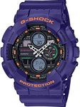 Casio Men's Quartz Watch with Resin Strap GA-140-6AER - purple