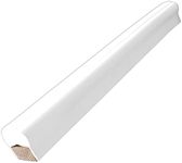 Dock Edge + 1022-F Piling/Post Bumper, 6', White, PVC, 2x4 Mount,