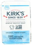 Kirk's Natural Castile Soap Original - 4 Oz Each, 4 ounces