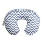 Nursing Pillow with Pillowcase 100% Cotton Multifunctional Maternity Pillow for Women Pregnancy Pillows Sleeping Washable Breastfeeding Pillows for Bottle Breast Feeding Infant Support (Blue Waves)