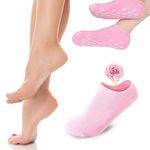 UNIDSC Moisturizing Silicone Gel Socks for Dry Feet Repair Deep Hydration for Cracked Skin Ultimate Foot Care Treatment for Soft & Revives Feet Overnight (Pack 1)