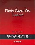 Canon LU-101 LTR Photo Paper Pro Luster (50 Sheets/Package)