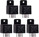 Ehdis Motor Relay 5 Pin 24V Coil 40amp Spdt Model No.: JD2912-1Z-24VDC 40A 28VDC Contactor Relay Switch Power Auto Switches & Starters 5 Pack