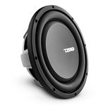 DS18 PSW10.2D 10" Shallow Mount Subwoofer 1000 Watts Max Power 500 Watts RMS Dual Voice Coil 2+2 OHMS Water Resistant - Best Sub for Tight Spaces in Car & Trucks - 1 Speaker