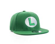 True Heads Green Luigi Snapback Baseball Cap (Green), Green, One Size