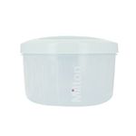 MILTON Combi Microwave Or Cold Water Steriliser in White – Fits Five Wide Neck Bottles of Any Brand