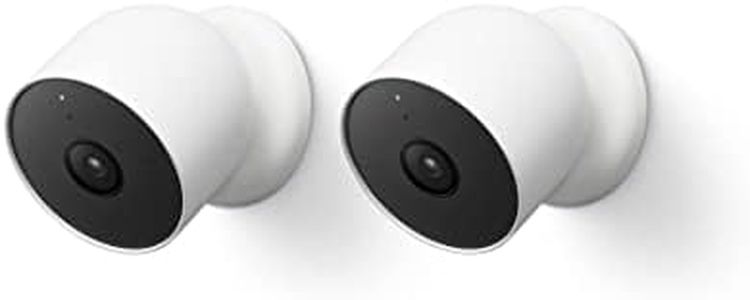 Google Nest Cam Outdoor or Indoor, Battery - 2nd Generation - 2 Count (Pack of 1)